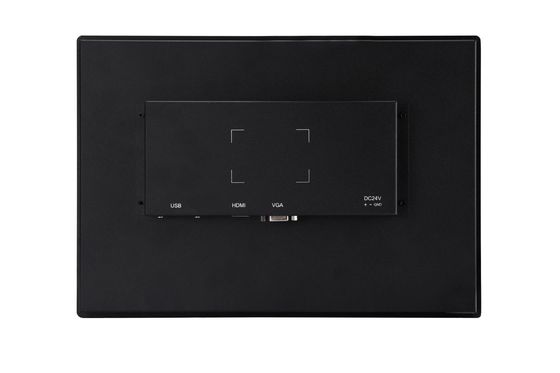 Βιομηχανική LCD οθόνη αφής οργάνων ελέγχου VGA/DVI 15,6 ίντσα ROHS