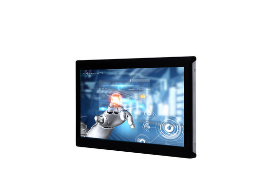 23.6» ενσωματωμένο Linux επιτροπής PC IP65 οθόνης αφής PC χωρητικό αρρενωπό