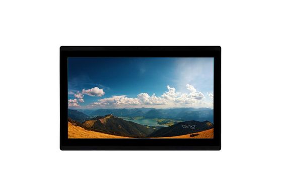 Τετραγωνικό βιομηχανικό ενσωματωμένο PC IP65 αδιάβροχο Fanless επιτροπής αφής